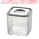 ポリカーボネイト 深型角キッチンポット 21cm【キッチンポット 角型 業務用角型キッチンポット 販売 楽天 プロ調理器具通販 調理用品】【ECJ】