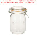 キルナー ラウンド クリップトップジャー 1.0L【人気 業務用 販売 楽天 通販】【ECJ】