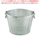 UK18-8パンチング平底深型揚げざる 縦ビード補強入 45cm【人気 業務用 販売 楽天 通販】【ECJ】