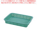 【まとめ買い10個セット品】セキスイ 角篭浅型 K-5412 大 ライトグリーン【ザル カゴ プラスチック 角カゴ プラスチックざる】【ECJ】