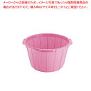 【まとめ買い10個セット品】セキスイ ザルカゴ(ポリエチレン) #30 ピンク【 ザル カゴ 人気 おすすめ 業務用 販売 楽天 通販】【ECJ】