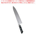 【まとめ買い10個セット品】正本 ハイパーモリブデン鋼 ツバ付牛刀 (両刃)30cm【厨房用品 調理器具 料理道具 小物 作業 】 【庖丁 切れ味 関連品 牛刀...