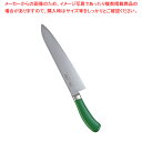 遠藤商事 / TKG PRO 抗菌カラー 牛刀 27cm グリーン【洋包丁 牛刀 肉包丁 肉屋の包丁 牛刀包丁 お勧め包丁 シェフナイフ 通販 牛刀 牛刃 シェ...