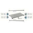【まとめ買い10個セット品】TR シェルビング プレートキット 1220×460【ECJ】