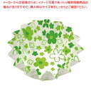 紙カップ ココケース 丸型(500枚入) 小花柄 6号深 グリーン【ECJ】