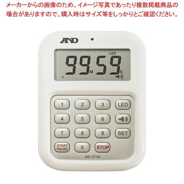 大音量タイマー 100分計 AD-5716【ECJ】