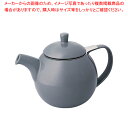 【まとめ買い10個セット品】カーヴ ティーポット 387 グレー【ECJ】