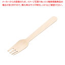 【まとめ買い10個セット品】木製フォーク160楊枝入 単袋 (100本入)【ECJ】