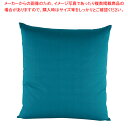 【まとめ買い10個セット品】綿 座布団 つむぎ調無地 あい 550×510 カバーのみ【ECJ】