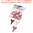 10インチバルーンハート(100入) パステルアソート【ECJ】