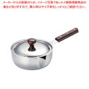 【まとめ買い10個セット品】MA STカラス口パン 蓋付(目盛付) 16cm【ECJ】(3)