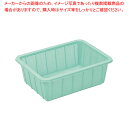 トンボ アシスト 抗菌角ざる(PP) 深3型 グリーン 【ECJ】