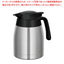 【まとめ買い10個セット品】サーモス 洗浄機対応 真空断熱STポット TTC-1000黒(1.0L)【ECJ】