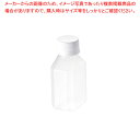 【まとめ買い10個セット品】PP食品ボトル 角 PP100T(40ヶ入)【ECJ】