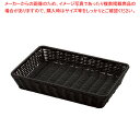 PP 角型 ビュッフェバスケット 42型 BB-4228-BK 【ECJ】