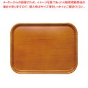 【まとめ買い10個セット品】ウッドグレイン ノンスリップトレー L チーク【ECJ】