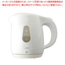 ドリテック 電気ケトル プロム 1L PO-160 ホワイト【ECJ】