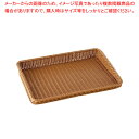 【まとめ買い10個セット品】樹脂製ディスプレイバスケット 傾斜型 60型 45号 ブラウン【ECJ】