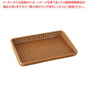 【まとめ買い10個セット品】樹脂製ディスプレイバスケット 傾斜型 60型 30号 ブラウン【ECJ】