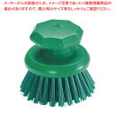 【まとめ買い10個セット品】オールカラー ラウンドスクラブブラシ 1223602 グリーン【ECJ】