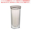 ダブルウォールカラフェ 1L ブラウン【ECJ】(3)