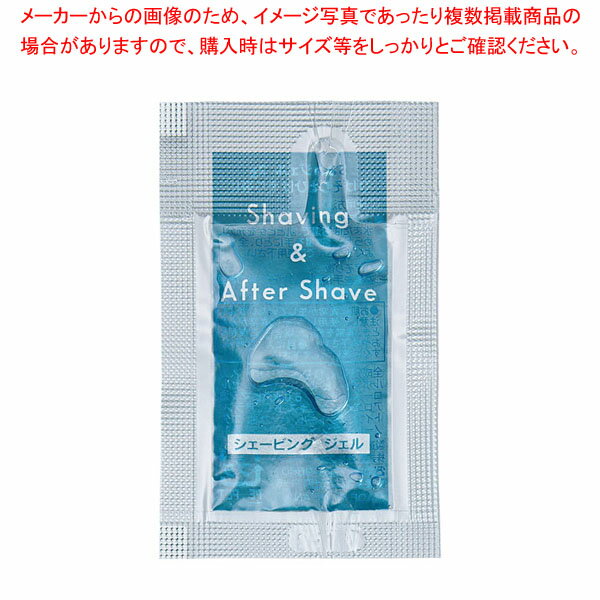 【まとめ買い10個セット品】シェービング&アフターシェービングジェル 2g(1000入)【ECJ】