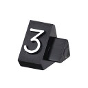 ニュープライスキューブ補充用単品M用 黒/白文字 3【ECJ】
