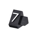 ニュープライスキューブ補充用単品M用 黒/白文字 7【ECJ】