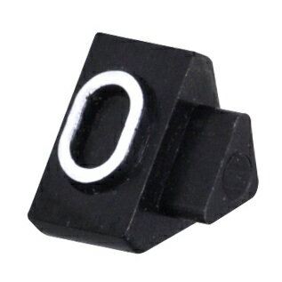 ニュープライスキューブ補充用単品S用 黒/白文字 0【ECJ】