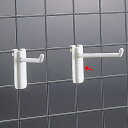 樹脂製ネットフック 白 シングルタイプ NS-100【ECJ】