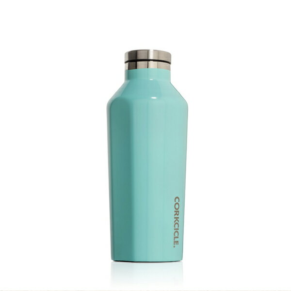 コークシクル マグボトル 水筒 保温保冷ボトル CORKCICLE CANTEEN 270ml TURQUOISE 2009GT コークシクル 【日用品　水筒　マイボトル　保冷　保温　マグボトル　ステンレス　水筒直飲み】【ECJ】