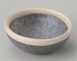 【まとめ買い10個セット品】和食器 メ013-028 黒窯変掛け分け千代口【キャンセル/返品不可】【ECJ】