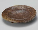 【まとめ買い10個セット品】和食器 ミ018-018 備前風丸高台向付【キャンセル/返品不可】【ECJ】