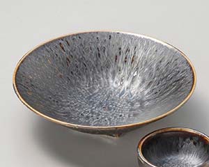 【まとめ買い10個セット品】和食器 イ018-158 白土孔雀トチリ 刺身鉢【キャンセル/返品不可】【ECJ】