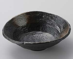 【まとめ買い10個セット品】和食器 カ022-308 白吹天目扇中鉢【キャンセル/返品不可】【ECJ】