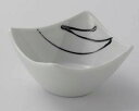 【まとめ買い10個セット品】和食器 ツ023-028 白釉黒一珍四方上り鉢千代口【キャンセル/返品不可】【ECJ】