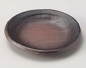 【まとめ買い10個セット品】和食器 ト033-128 備前ケズリ皿【キャンセル/返品不可】【ECJ】