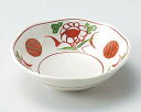 【まとめ買い10個セット品】和食器 ア038-168 手描き赤絵万暦手造り風平鉢【キャンセル/返品不可】【ECJ】