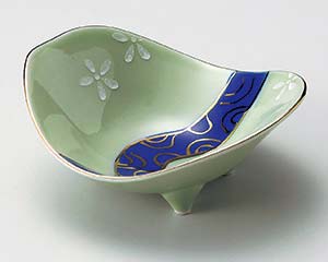 【まとめ買い10個セット品】和食器 ミ046-218 若草流水小花石庭小鉢【キャンセル/返品不可】【ECJ】