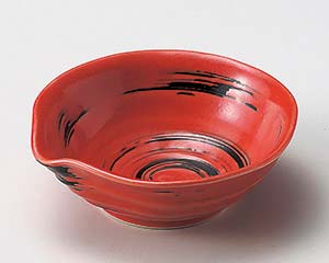 【まとめ買い10個セット品】和食器 タ049-088 紅4.5片口鉢【キャンセル/返品不可】【ECJ】