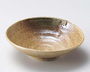 【まとめ買い10個セット品】和食器 タ050-128 伊賀オリベ翔大鉢【キャンセル/返品不可】【ECJ】