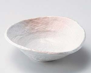 【まとめ買い10個セット品】和食器 タ050-088 あけぼの扇中鉢【キャンセル/返品不可】【ECJ】