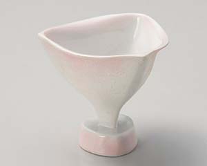 【まとめ買い10個セット品】和食器 ミ054-218 ピンク吹三角小付鉢【キャンセル/返品不可】【ECJ】
