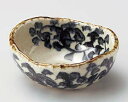 和食器 ト058-198 タコ唐草楕円小鉢【ECJ】