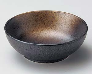 【まとめ買い10個セット品】和食器 イ068-298 黒備前4.0ボール【キャンセル/返品不可】【ECJ】