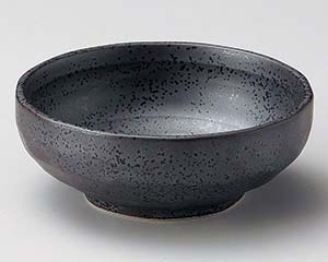 【まとめ買い10個セット品】和食器 イ069-078 黒釉3.5ボール【キャンセル/返品不可】【ECJ】