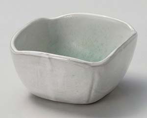 【まとめ買い10個セット品】和食器 ロ065-288 新緑角小鉢【キャンセル/返品不可】【ECJ】