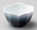 【まとめ買い10個セット品】和食器 ミ072-368 藍彩桔梗型小鉢(大)【キャンセル/返品不可】【ECJ】