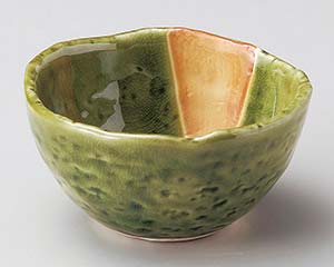 【まとめ買い10個セット品】和食器 ツ073-688 ヒワ貫入タタラ小鉢(小)【キャンセル/返品不可】【ECJ】