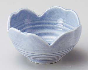 【まとめ買い10個セット品】和食器 オ073-338 ブルー四っ山小鉢(小)【キャンセル/返品不可】【ECJ】